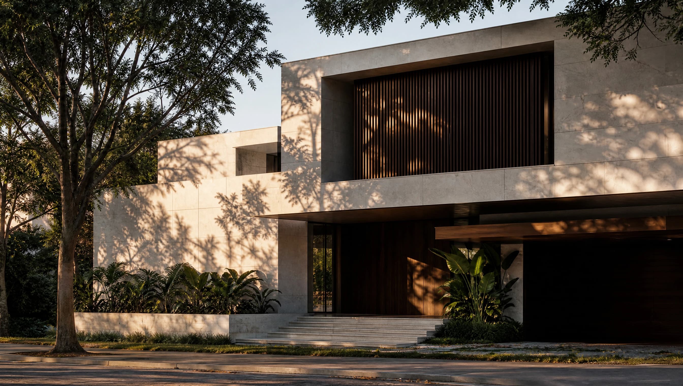 La fachada